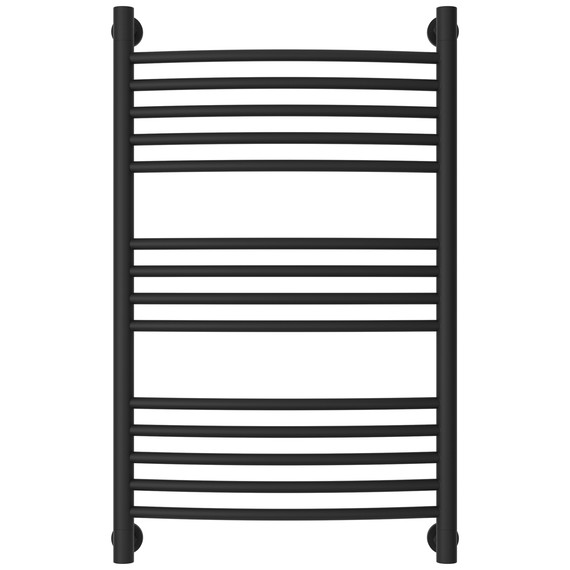 Полотенцесушитель водяной Сунержа Богема+ П14 500x860 мм (выгнутая перемычка) 15-0221-8050, тёмный титан муар фото 2