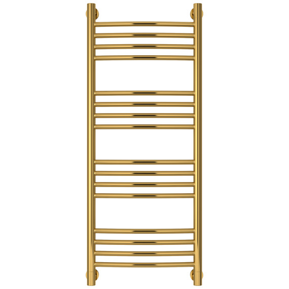Полотенцесушитель водяной Сунержа Богема+ П16 400x1060 мм (выгнутая перемычка) 03-0221-1040, золото фото 2
