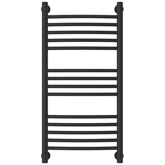 Полотенцесушитель водяной Сунержа Богема+ П14 400x860 мм (выгнутая перемычка) 15-0221-8040, тёмный титан муар фото 2