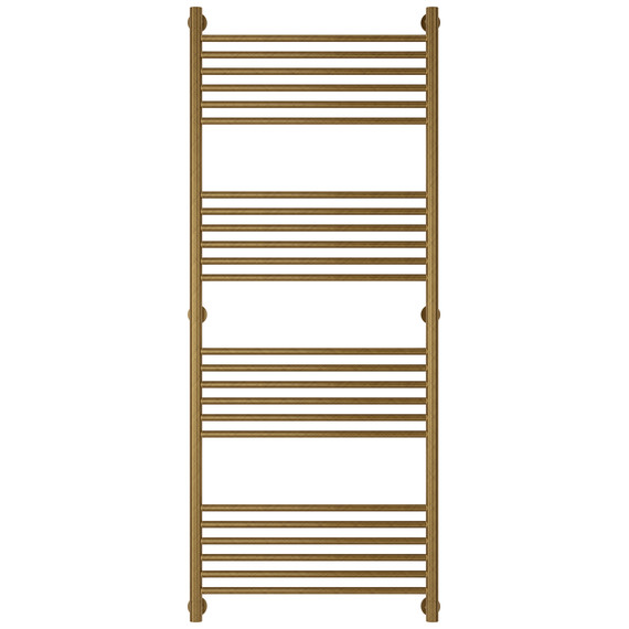 Полотенцесушитель водяной Сунержа Богема+ П24 600x1560 мм (прямая перемычка) 05-0220-1560, состаренная бронза фото 2