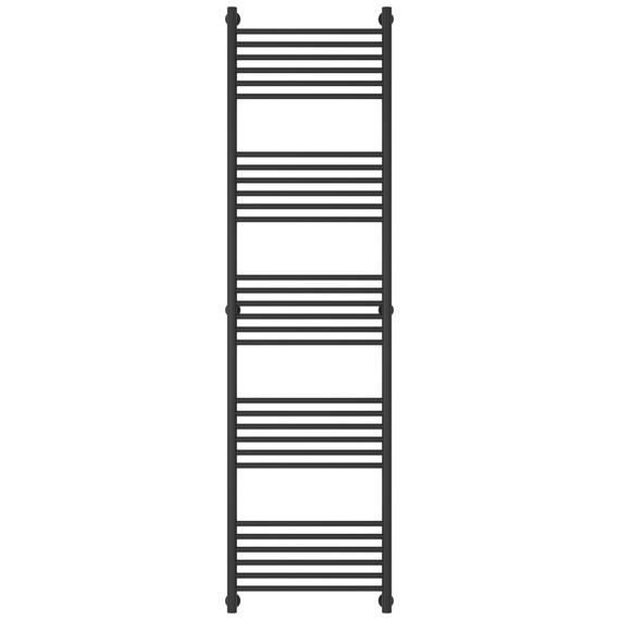 Полотенцесушитель водяной Сунержа Богема+ П30 500x1960 мм (прямая перемычка) 15-0220-1950, тёмный титан муар фото 2