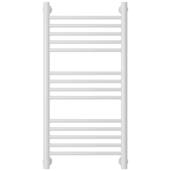 Полотенцесушитель водяной Сунержа Богема+ П14 400x860 мм (прямая перемычка) 12-0220-8040, белый фото 2