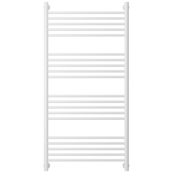 Полотенцесушитель водяной Сунержа Богема+ П20 600x1260 мм (прямая перемычка) 30-0220-1260, белый матовый фото 2