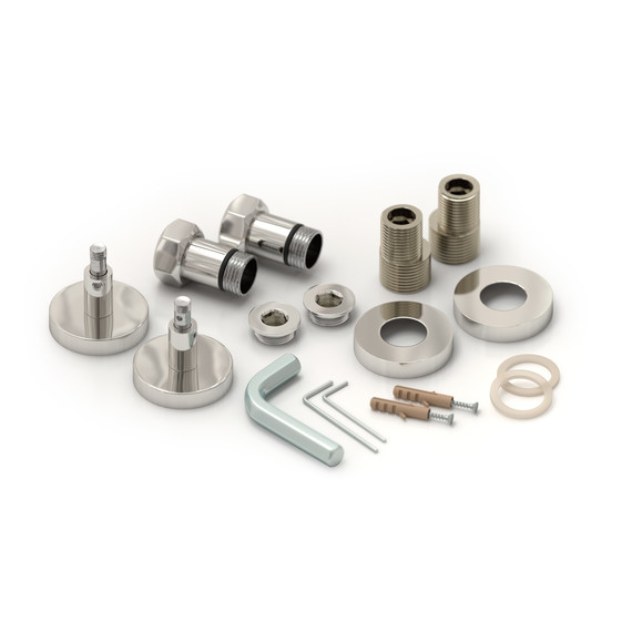 Полотенцесушитель водяной Сунержа Канцлер П8 500x1030 мм 022-0254-1050, шампань матовый фото 4