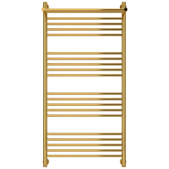 Полотенцесушитель водяной Сунержа Богема+ с полкой П20 600x1260 мм 03-0223-1260, золото фото 2