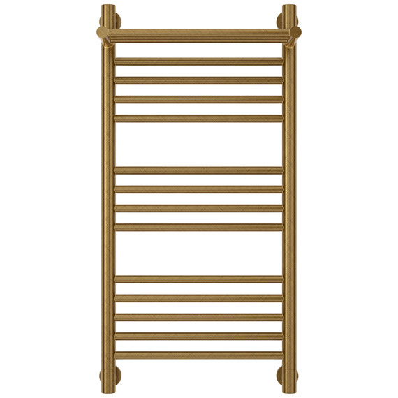 Полотенцесушитель водяной Сунержа Богема+ с полкой П14 400x860 мм 05-0223-8040, состаренная бронза фото 2