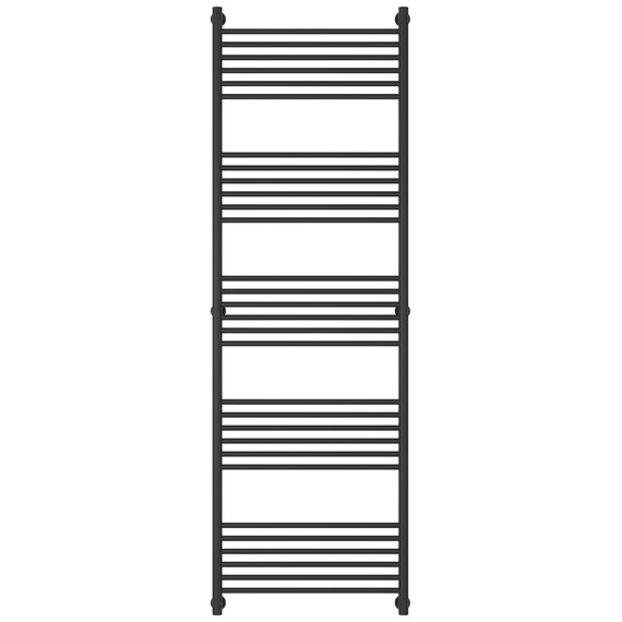 Полотенцесушитель водяной Сунержа Богема+ П30 600x1960 мм (прямая перемычка) 15-0220-1960, тёмный титан муар фото 2