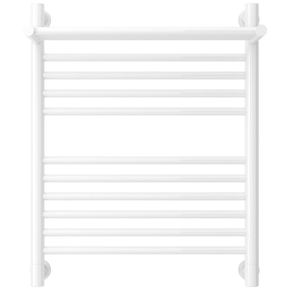 Полотенцесушитель водяной Сунержа Богема+ с полкой П11 500x660 мм 12-0223-6050, белый фото 2