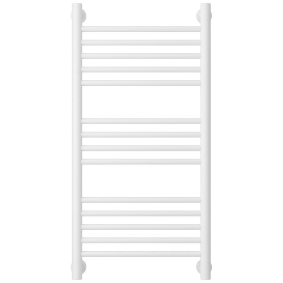 Полотенцесушитель водяной Сунержа Богема+ П14 400x860 мм (прямая перемычка) 30-0220-8040, белый матовый фото 2