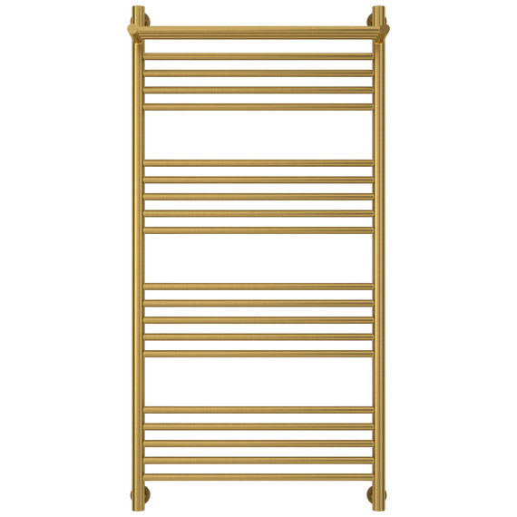 Полотенцесушитель водяной Сунержа Богема+ с полкой П20 600x1260 мм 051-0223-1260, состаренная латунь фото 2