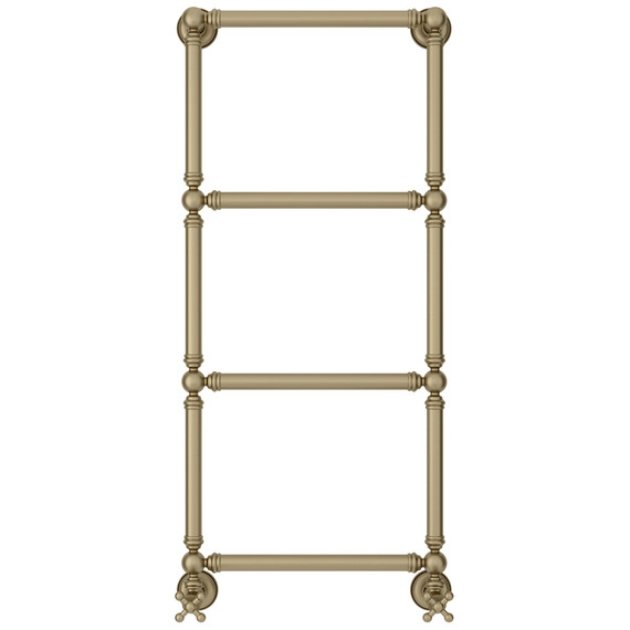 Полотенцесушитель водяной Сунержа Ренессанс П4 400x1030 мм 32-0280-9640, золотой шёлк фото 2