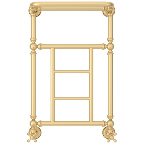 Полотенцесушитель водяной Сунержа Ренессанс П5 400x730 мм 022-0282-6640, шампань матовый фото 2