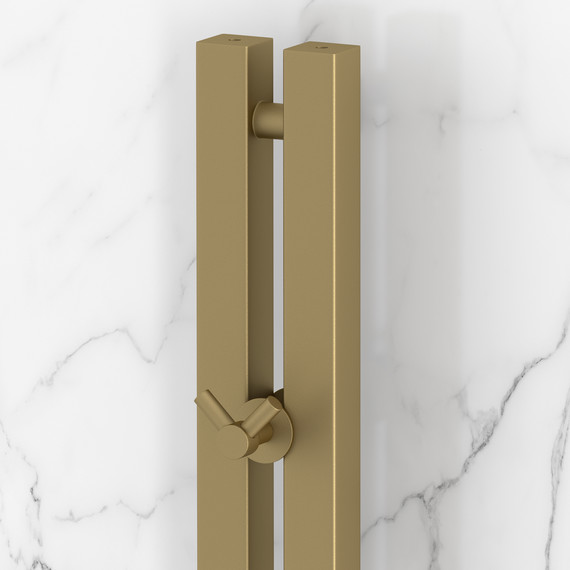 Полотенцесушитель водяной Сунержа Фьорд PRO П2 50x1200 мм 032-0458-1250, золото матовое фото 3