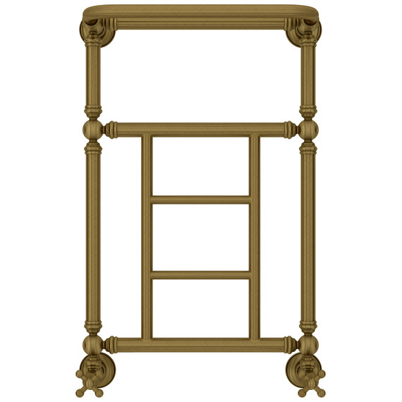 Полотенцесушитель водяной Сунержа Ренессанс П5 400x730 мм 05-0282-6640, состаренная бронза фото 2