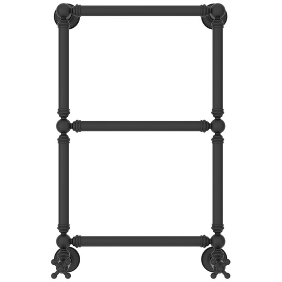 Полотенцесушитель водяной Сунержа Ренессанс П3 400x730 мм 15-0280-6640, тёмный титан муар фото 2