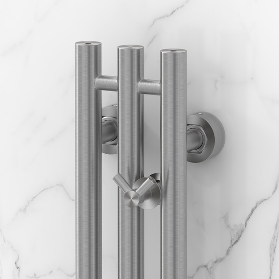 Полотенцесушитель водяной Сунержа Терция PRO П3 100x1500 мм 071-0444-1510, сатин фото 3