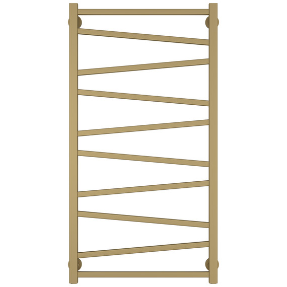 Полотенцесушитель водяной Сунержа Сирокко П10 500x1000 мм 032-0253-1050, золото матовое фото 2