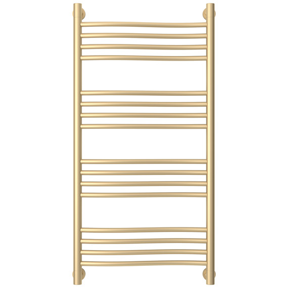 Полотенцесушитель водяной Сунержа Флюид+  П16 500x1060 мм 022-0222-1050, шампань матовый фото 2