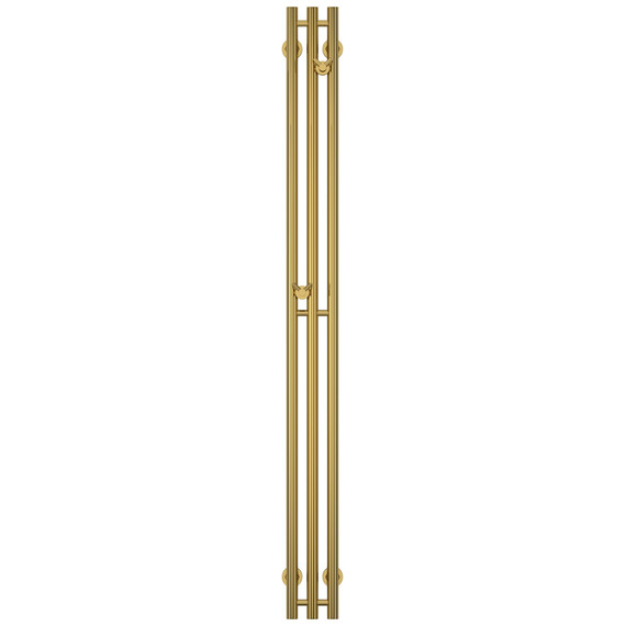 Полотенцесушитель водяной Сунержа Терция PRO П3 100x1500 мм 03-0444-1510, золото фото 2
