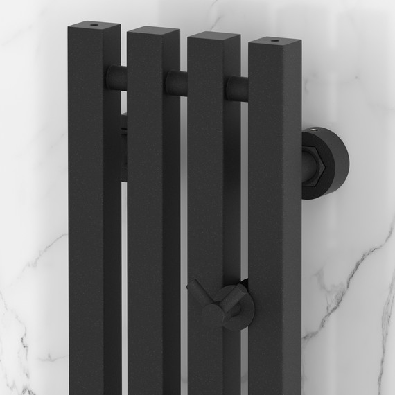 Полотенцесушитель водяной Сунержа Сатерленд PRO П4 150x1200 мм 15-0457-1215, тёмный титан муар фото 3