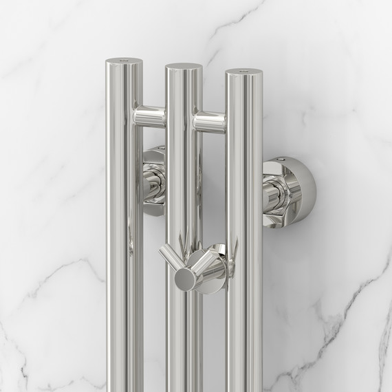 Полотенцесушитель водяной Сунержа Терция PRO П3 100x1200 мм 00-0444-1210, хром фото 3