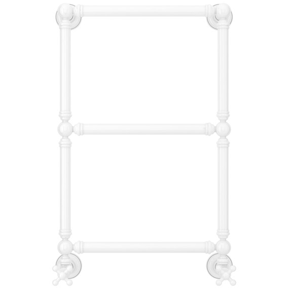 Полотенцесушитель водяной Сунержа Ренессанс П3 400x730 мм 12-0280-6640, белый фото 2