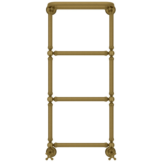 Полотенцесушитель водяной Сунержа Ренессанс П4 400x1030 мм 05-0281-9640, состаренная бронза фото 2