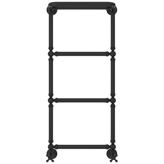 Полотенцесушитель водяной Сунержа Ренессанс П4 400x1030 мм 15-0281-9640, тёмный титан муар фото 2