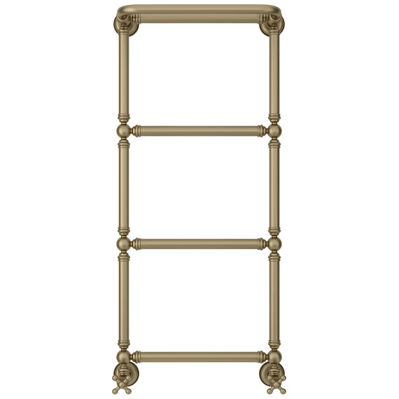 Полотенцесушитель водяной Сунержа Ренессанс П4 400x1030 мм 32-0281-9640, золотой шёлк фото 2