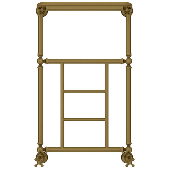 Полотенцесушитель водяной Сунержа Ренессанс П5 500x930 мм 05-0282-8650, состаренная бронза фото 2