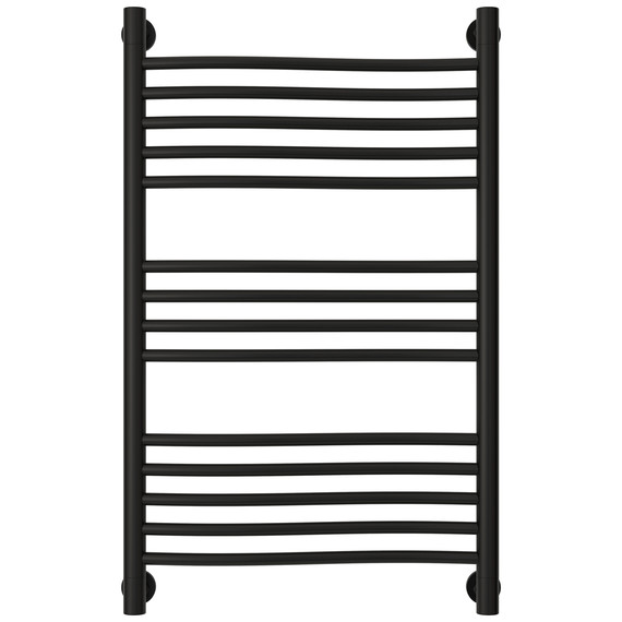 Полотенцесушитель водяной Сунержа Флюид+  П14 500x860 мм 31-0222-8050, чёрный матовый фото 2