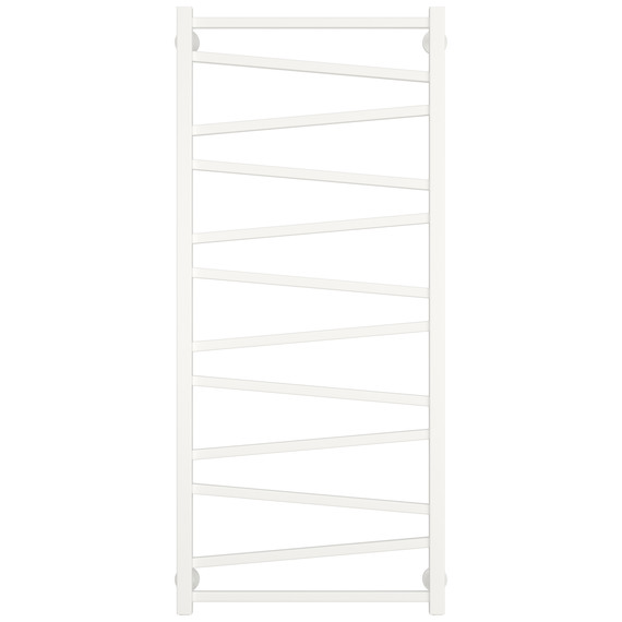 Полотенцесушитель водяной Сунержа Сирокко П12 500x1200 мм 30-0253-1250, белый матовый фото 2