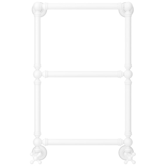 Полотенцесушитель водяной Сунержа Ренессанс П3 400x730 мм 30-0280-6640, белый матовый фото 2