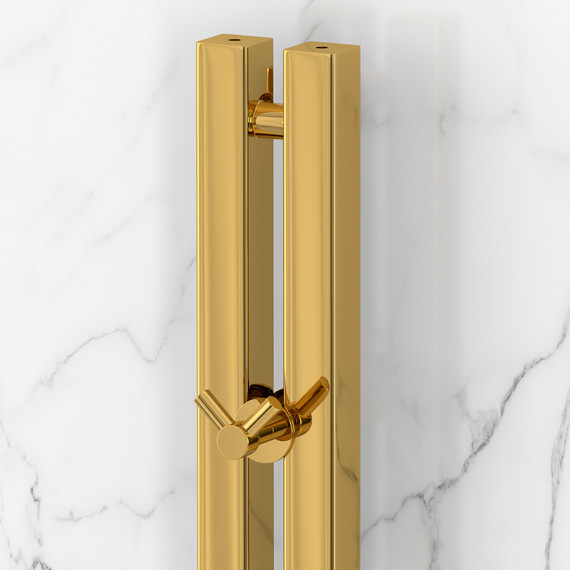 Полотенцесушитель водяной Сунержа Фьорд PRO П2 50x1200 мм 03-0458-1250, золото фото 3