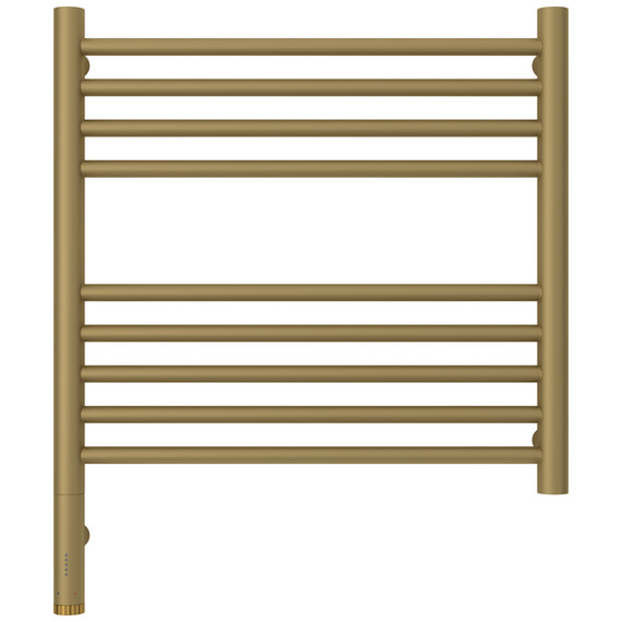 Полотенцесушитель электрический Сунержа Богема 3.1 П9 500x620 мм (прямая перемычка) 032-6004-5050 L, золото матовое фото 2
