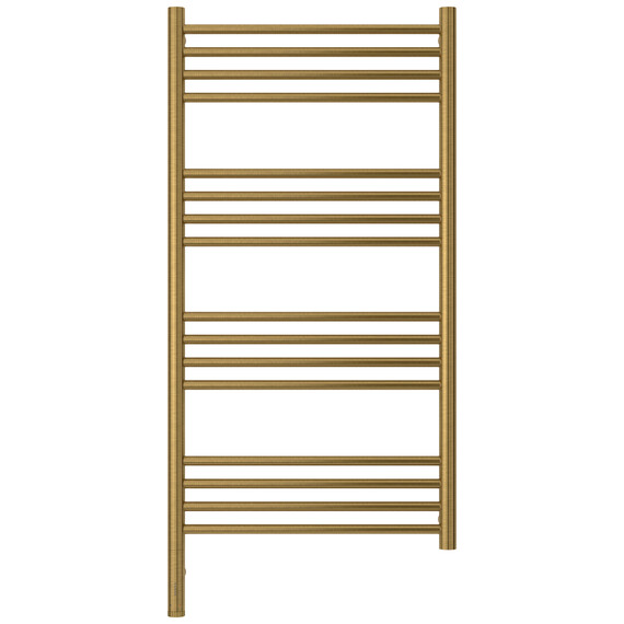Полотенцесушитель электрический Сунержа Богема 3.1 П16 500x1120 мм (прямая перемычка) 051-6004-1050 L, состаренная латунь фото 2