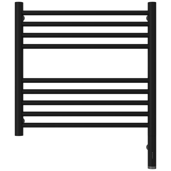 Полотенцесушитель электрический Сунержа Богема 3.1 П9 500x620 мм (прямая перемычка) 31-6005-5050 R, чёрный матовый фото 2