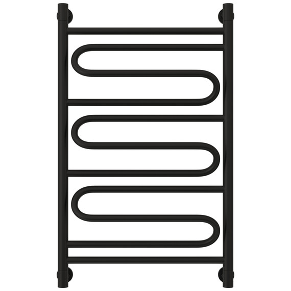 Полотенцесушитель водяной Сунержа Элегия+ П11 500x860 мм 31-0205-8050, чёрный матовый фото 2