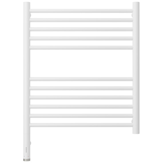 Полотенцесушитель электрический Сунержа Богема 3.1 П11 500x720 мм (прямая перемычка) 30-6004-6050 L, белый матовый фото 2
