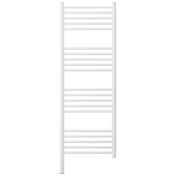 Полотенцесушитель электрический Сунержа Богема 3.1 П20 400x1320 мм (прямая перемычка) 30-6004-1240 L, белый матовый фото 2