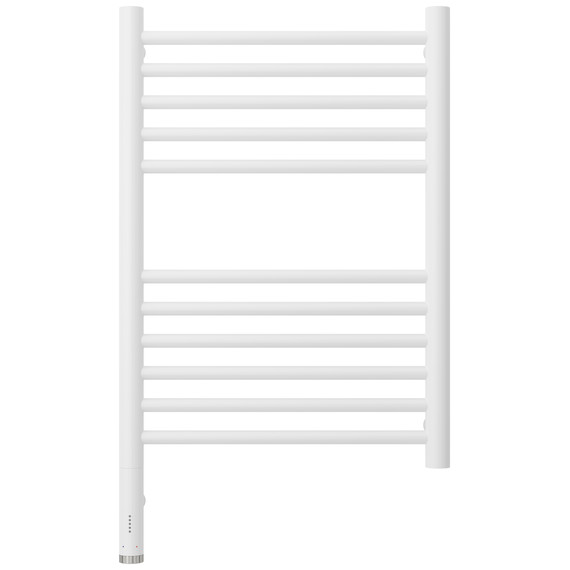 Полотенцесушитель электрический Сунержа Богема 3.1 П11 300x720 мм (прямая перемычка) 30-6004-6040 L, белый матовый фото 2