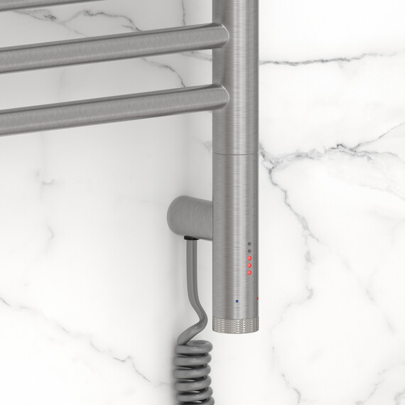 Полотенцесушитель электрический Сунержа Богема 3.1 П20 400x1320 мм (прямая перемычка) 071-6005-1240 R, сатин фото 3