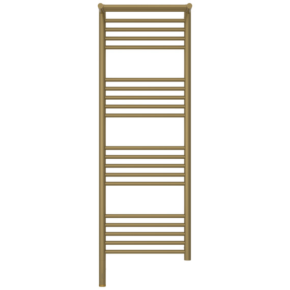 Полотенцесушитель электрический Сунержа Богема 3.1 с полкой П20 400x1320 мм 32-6006-1240 L, золотой шёлк фото 2