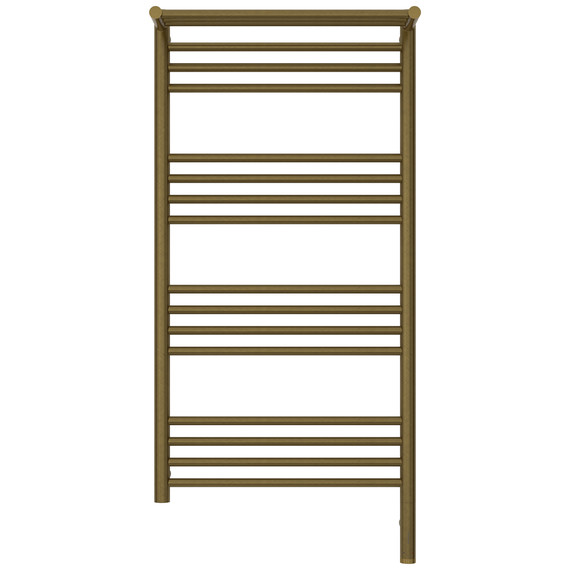 Полотенцесушитель электрический Сунержа Богема 3.1 с полкой П16 500x1120 мм 05-6007-1050 R, состаренная бронза фото 2