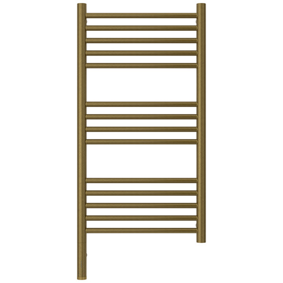 Полотенцесушитель электрический Сунержа Богема 3.1 П14 400x920 мм (прямая перемычка) 05-6004-8040 L, состаренная бронза фото 2