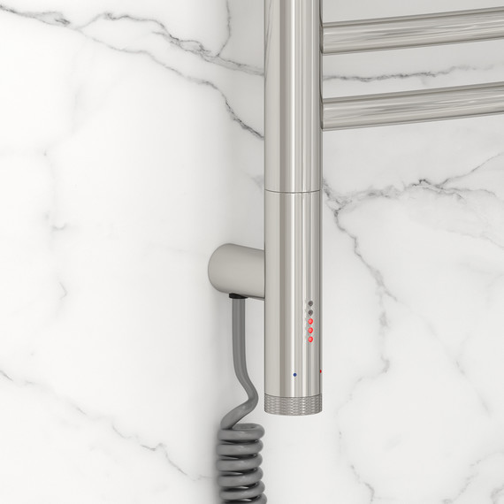 Полотенцесушитель электрический Сунержа Богема 3.1 П14 400x920 мм (выгнутая перемычка) 00-6002-8040 L, хром фото 3