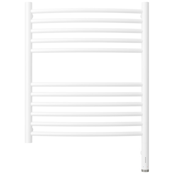 Полотенцесушитель электрический Сунержа Богема 3.1 П11 500x720 мм (выгнутая перемычка) 30-6003-6050 R, белый матовый фото 2