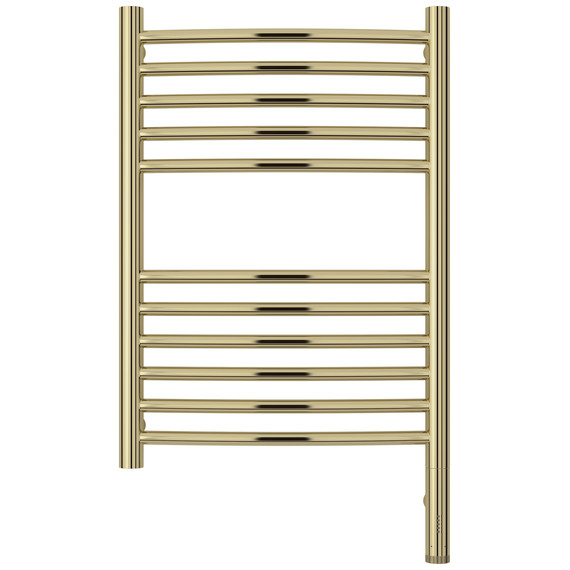 Полотенцесушитель электрический Сунержа Богема 3.1 П11 400x720 мм (выгнутая перемычка) 020-6003-6040 R, шампань фото 2