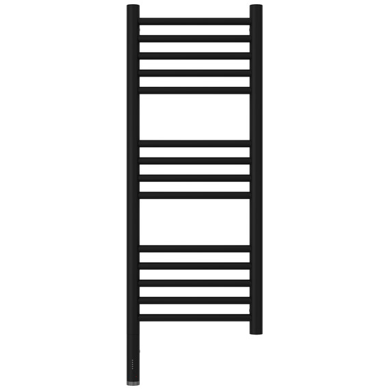 Полотенцесушитель электрический Сунержа Богема 3.1 П14 300x920 мм (прямая перемычка) 31-6004-8030 L, чёрный матовый фото 2