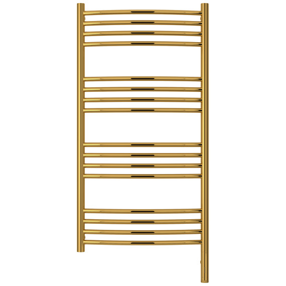 Полотенцесушитель электрический Сунержа Богема 3.1 П16 500x1120 мм (выгнутая перемычка) 03-6003-1050 R, золото фото 2